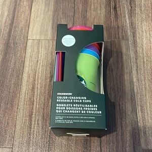 NWT Starbucks Color Changing Cups